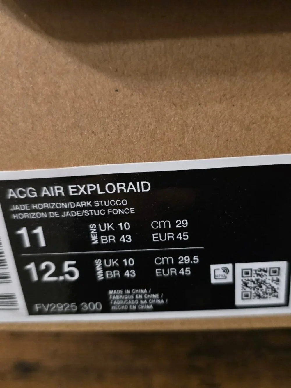 Nike ACG Air Exploraid Jade Horizon and White FV2925-300 Men's Sz 11 Hiking NEW - Picture 10 of 14